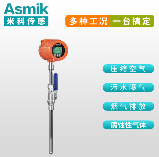 西安插入式热式气体质量流量计厂家
